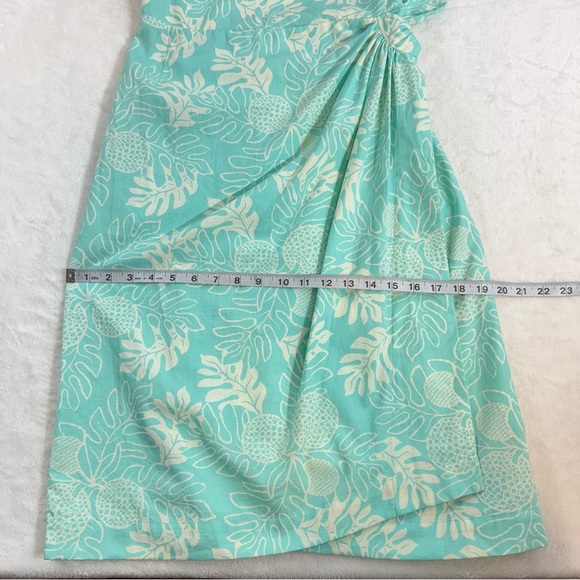 Patagonia Pataloha Dress Womens Sz 4 Organic Cotton True Wrap Smocked Sundress - Picture 11 of 12